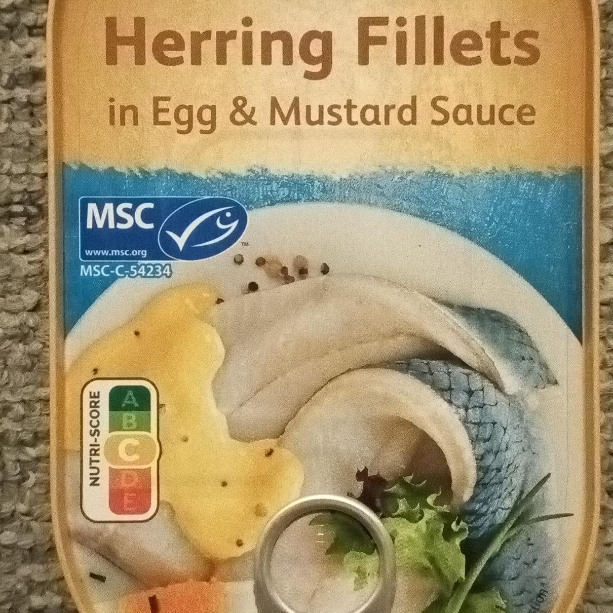 Fotografie - Herring Fillets in Egg & Mustard Sauce Nixe