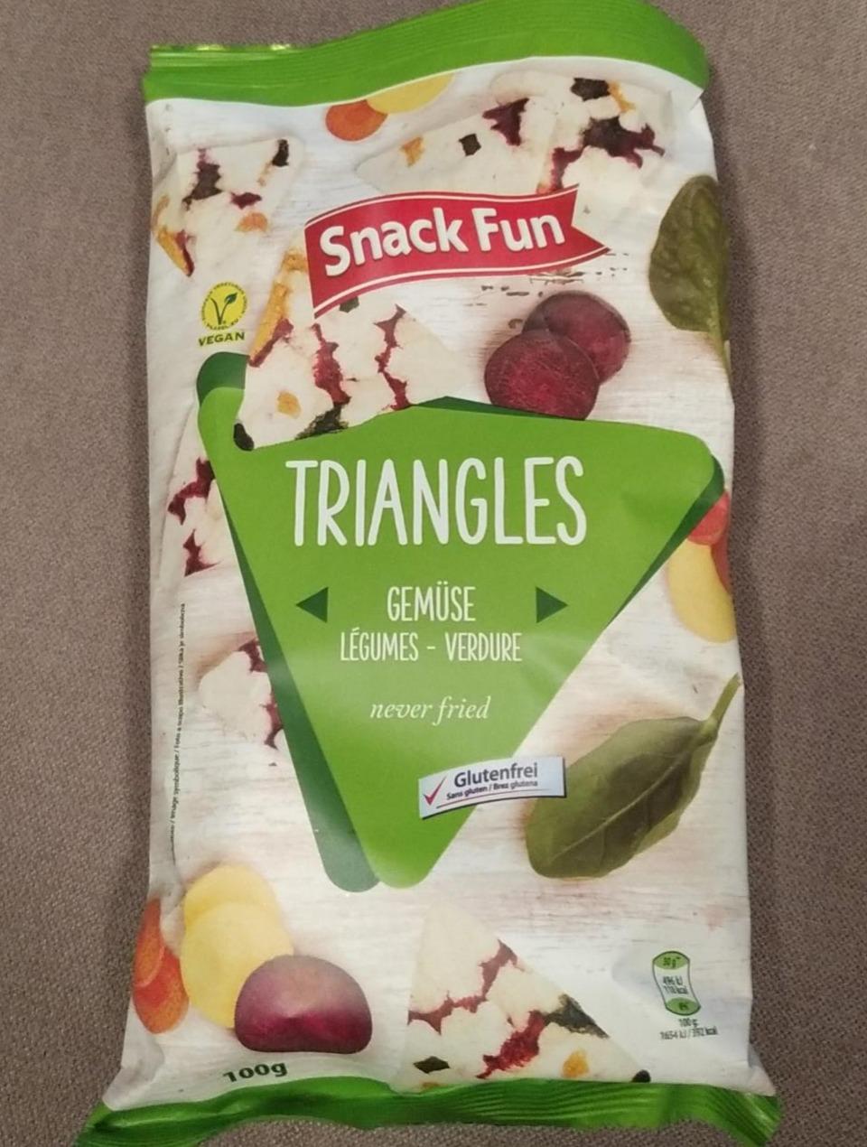 Fotografie - Snack Fun Triangles Gemüse