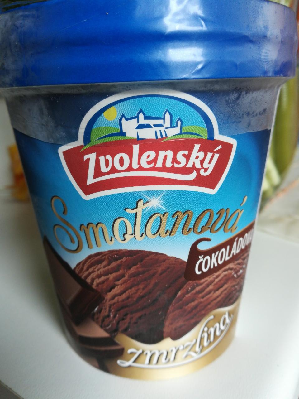 Fotografie - Smotanová čokoládová zmrzlina Zvolenský