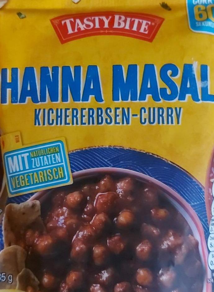 Fotografie - Channa masala Kichererbsen Curry Tasty Bite
