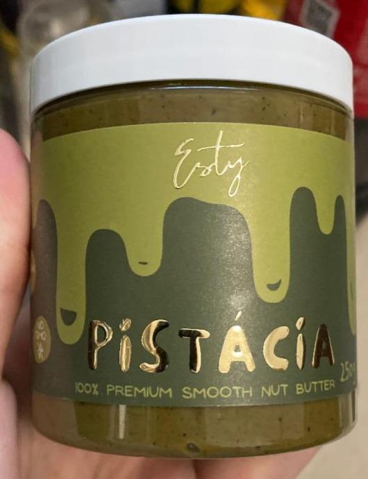 Fotografie - Pistácia 100% Premium smooth nut butter Esty