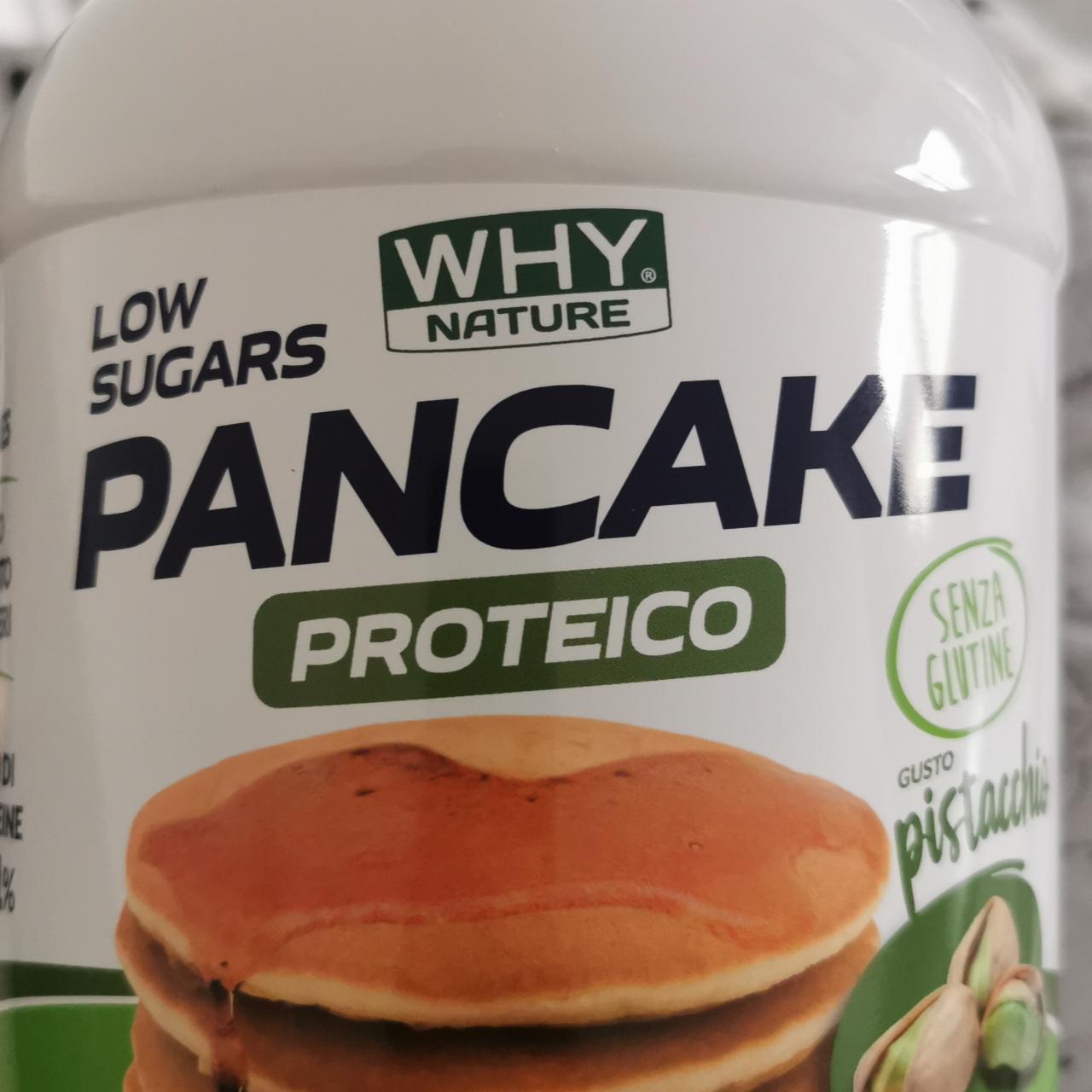 Fotografie - Pancake proteico pistacchio Why Nature