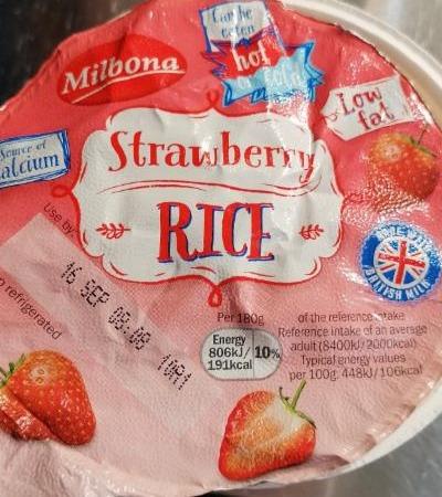 Fotografie - Strawberry Rice Milbona
