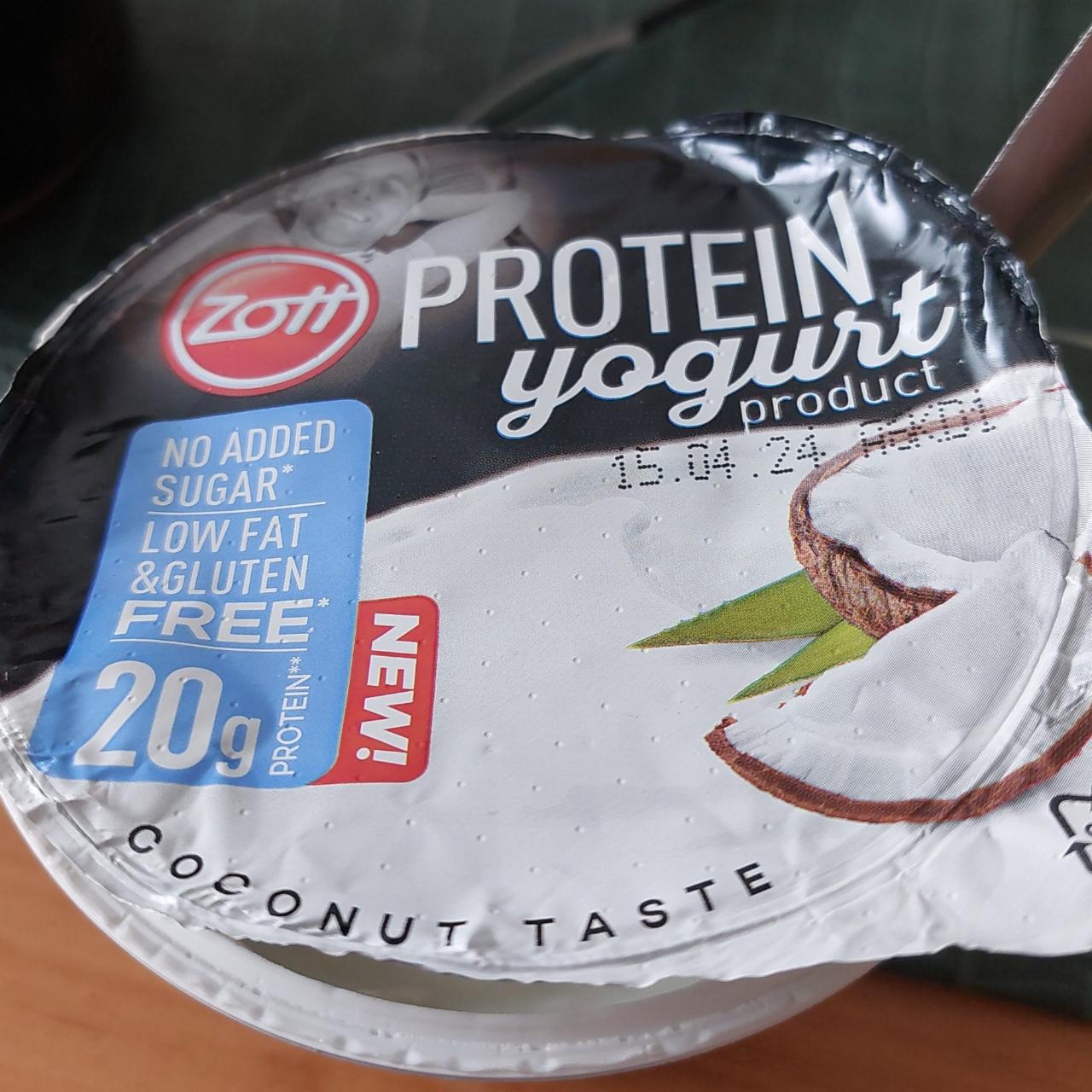 Fotografie - Protein yogurt Coconut Zott