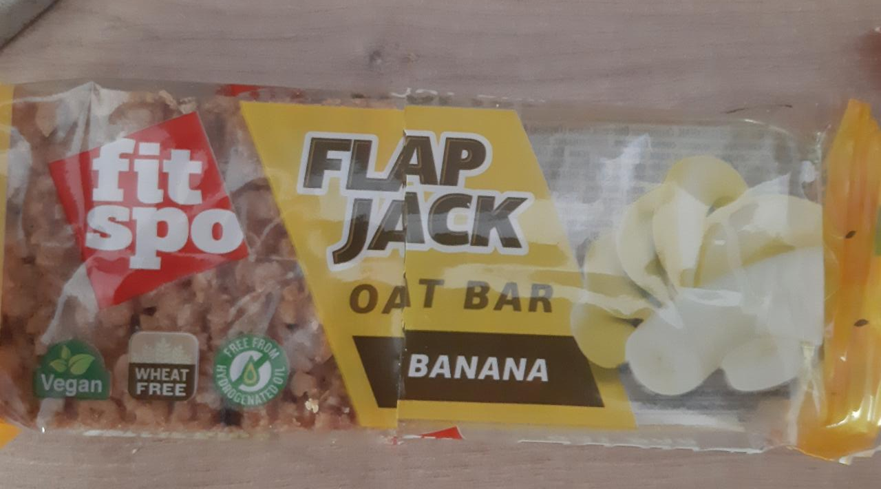 Fotografie - flapjack oat bar banana