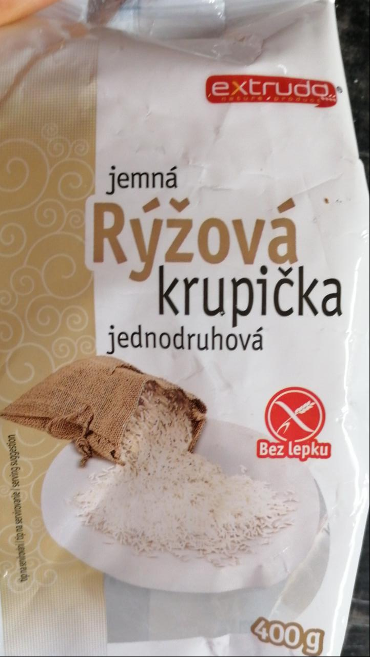 Fotografie - Krupička jemná ryžová Extrudo