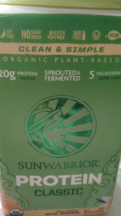 Fotografie - protein classic bio vanilkový Sunwarrior
