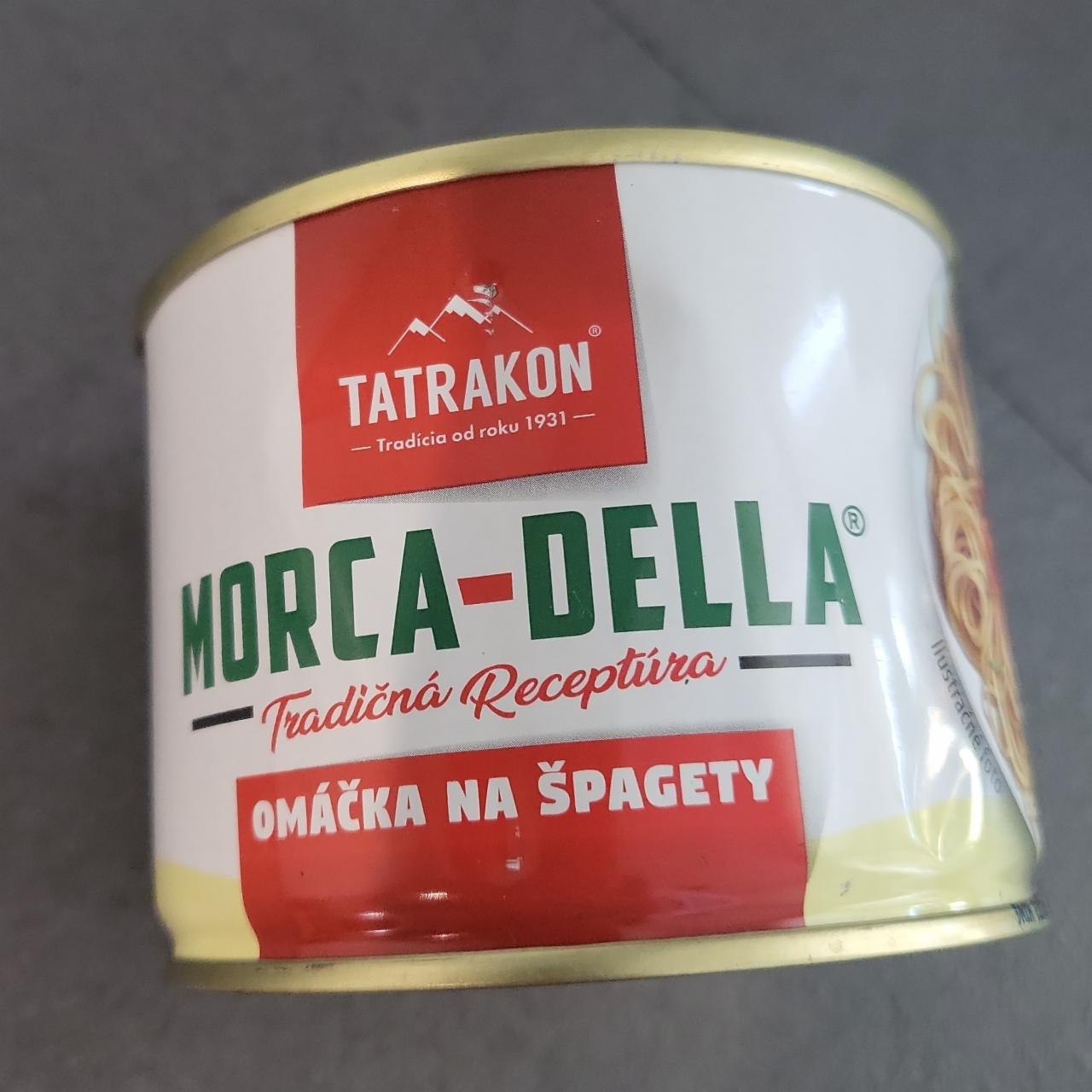 Fotografie - Morca-Della Tradičná receptúra Omáčka na špagety Tatrakon