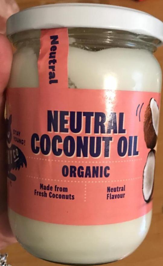 Fotografie - Neutral Coconut oil organic