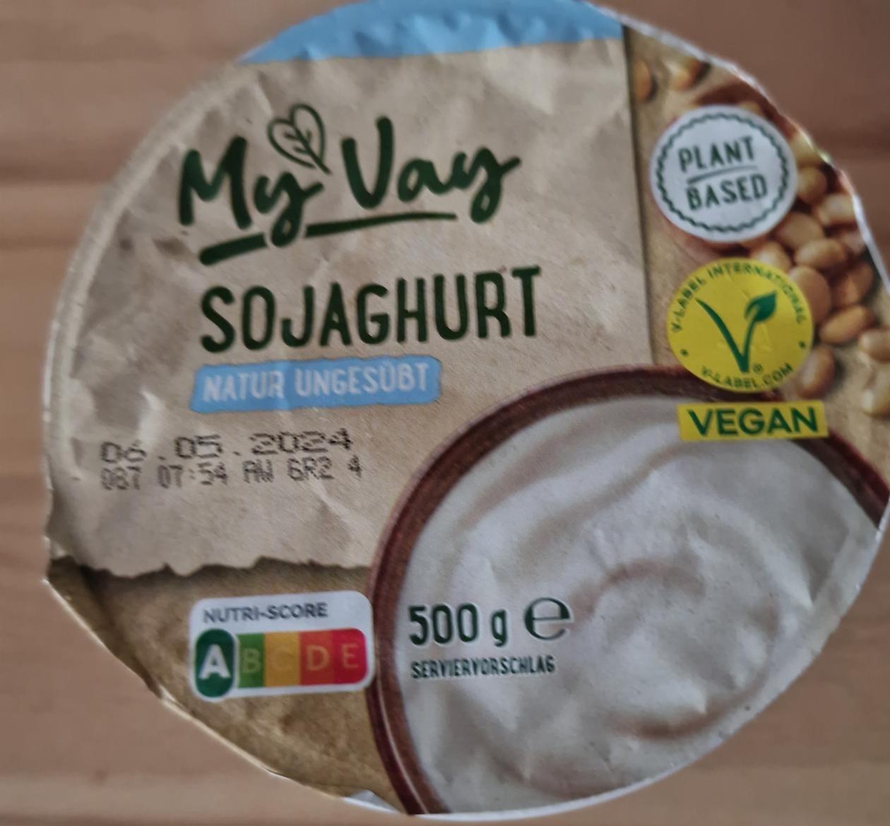 Fotografie - Sojaghurt Natur ungesüßt MyVay