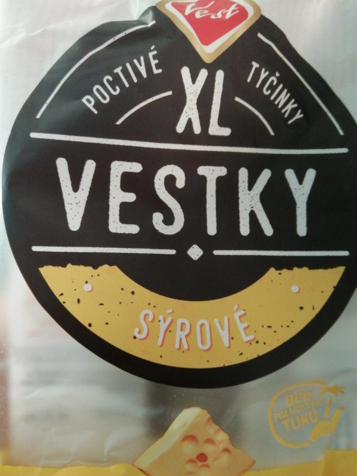 Fotografie - Vest Poctivé Tyčinky XL Vestky sýrové