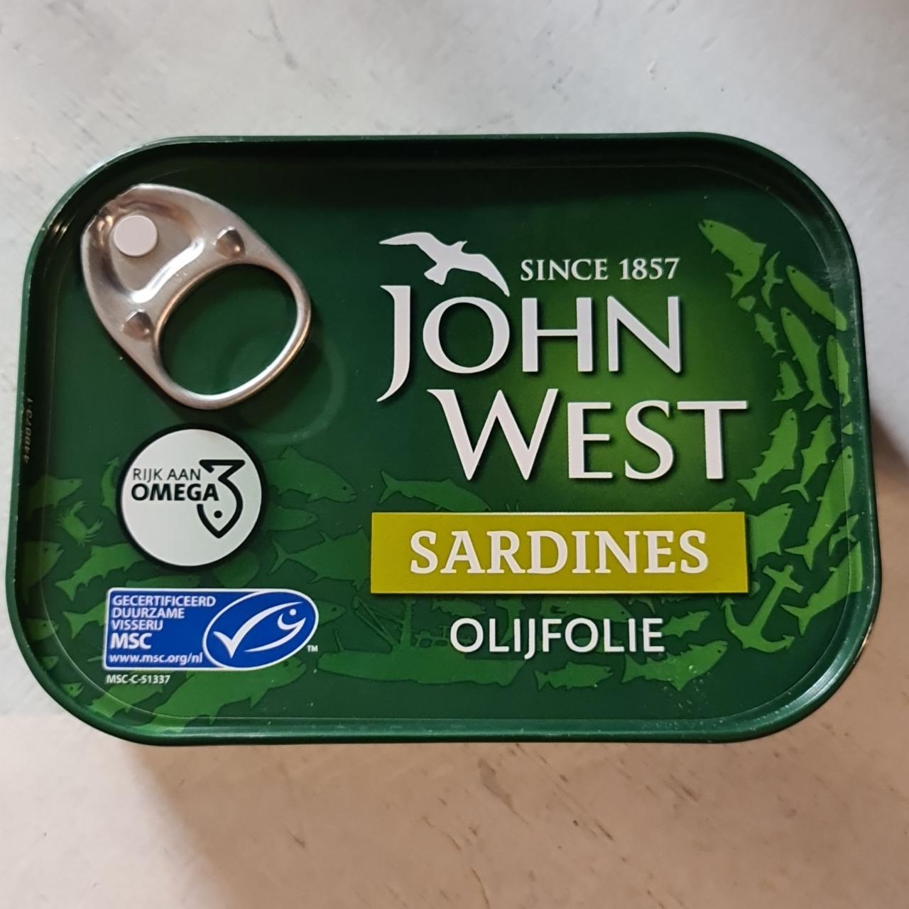 Fotografie - Sardines olijfolie John West