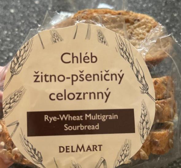 Fotografie - chléb žitno-pšeničný celozrnný balený Delmart