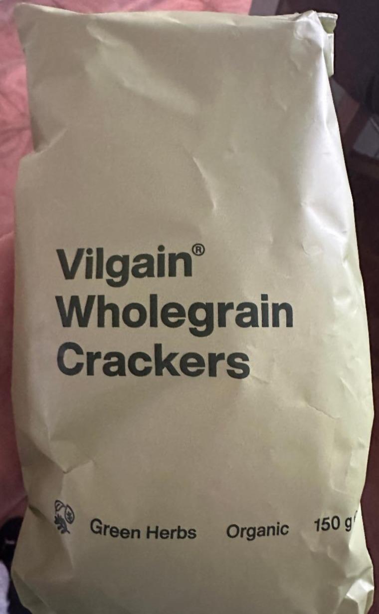 Fotografie - Wholegrain Crackers Green Herbs Vilgain
