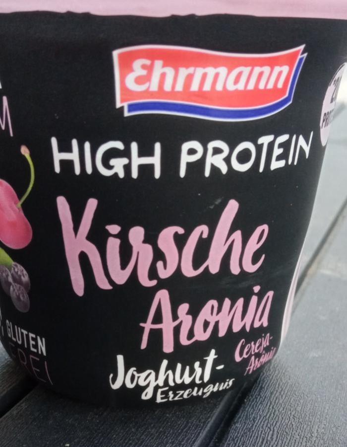 Fotografie - High Protein Kirsche Aronia Ehrmann