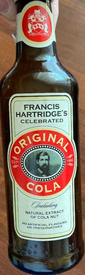 Fotografie - Francis Hartridge celebrated original cola