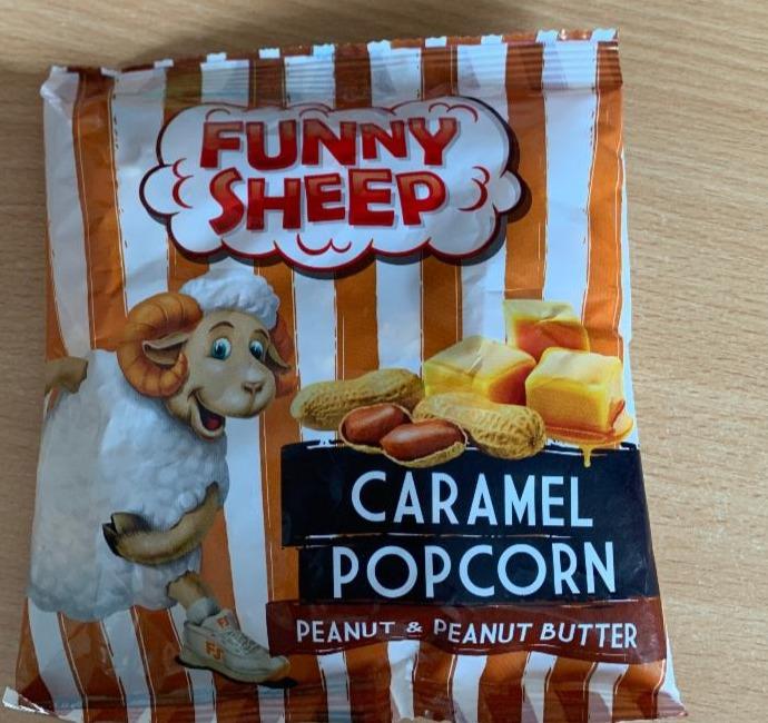 Fotografie - Caramel Popcorn Peanut & Peanut butter Funny Sheep