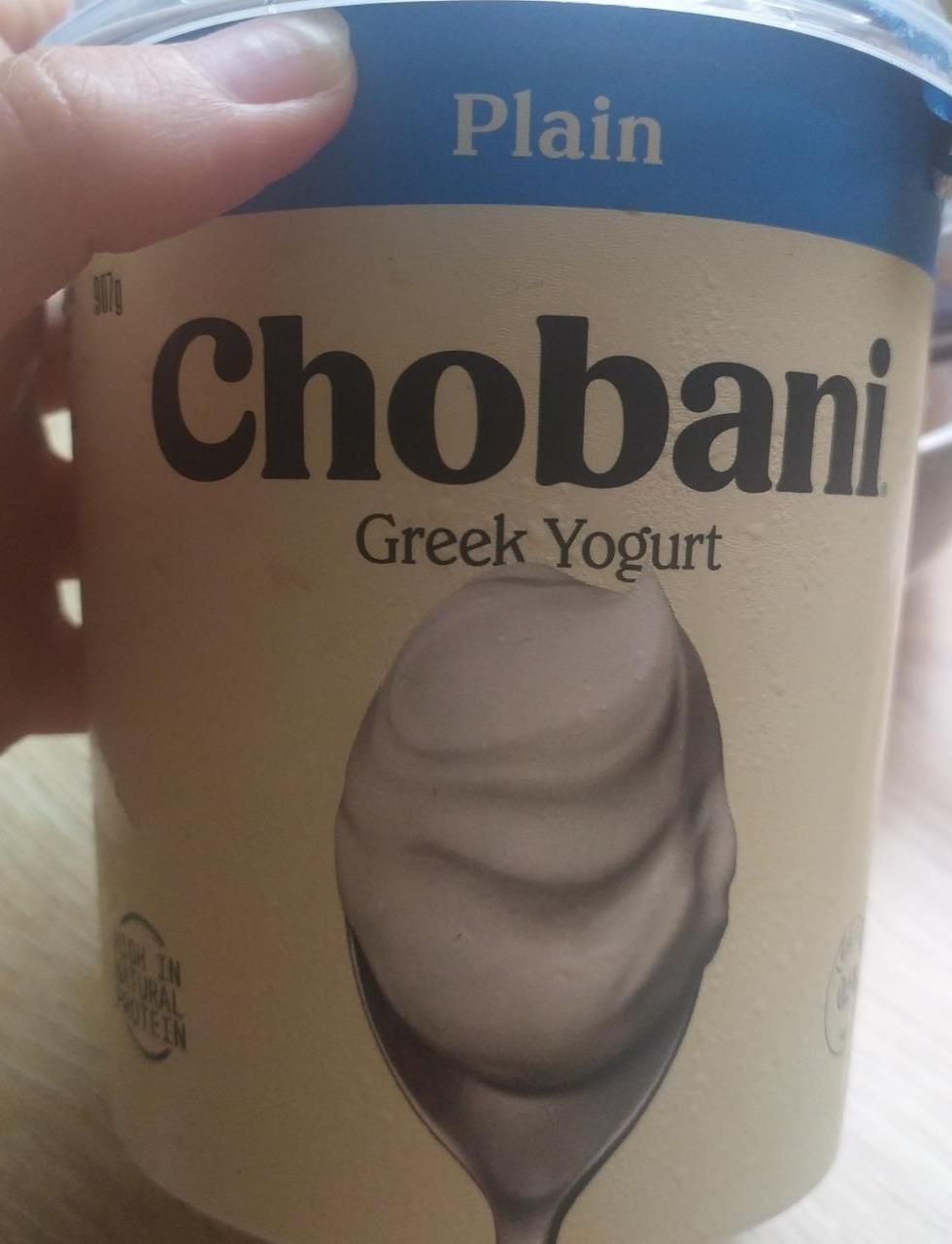 Fotografie - Plain Plain Greek Yogurt Chobani