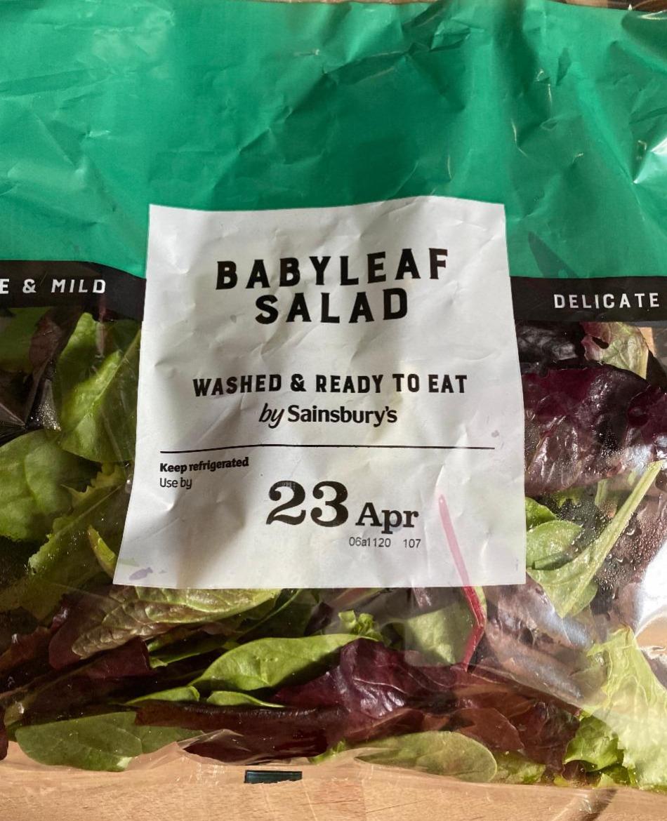 Fotografie - Babyleaf salad by Sainsbury's