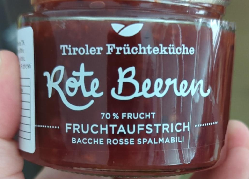 Fotografie - Rote Beeren Tiroler Früchteküche