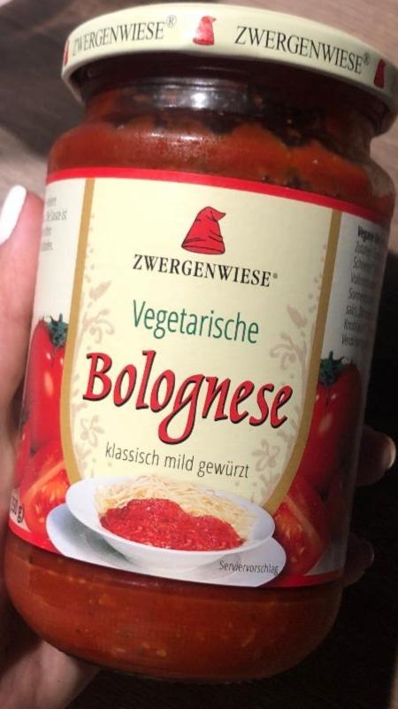 Fotografie - vegetarische bolognese Zwergenwiese