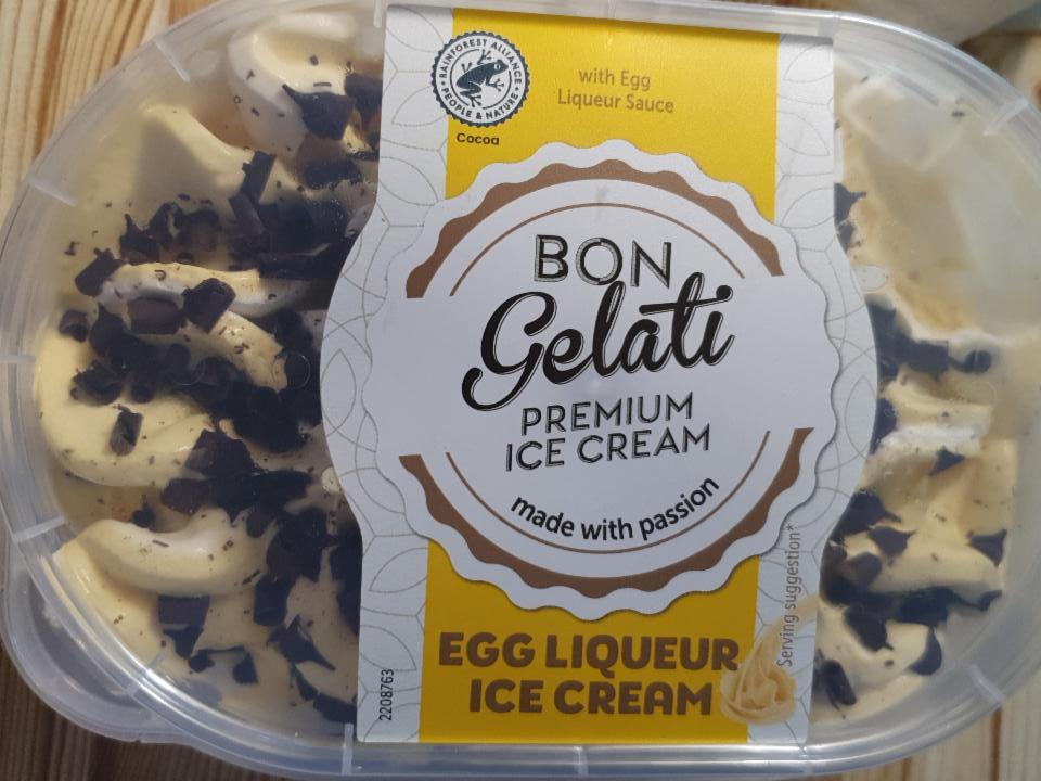 Fotografie - egg liqueur ice cream gelati