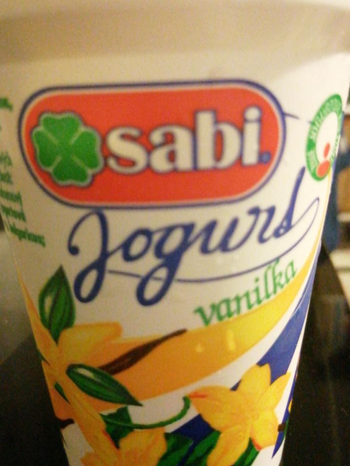 Fotografie - Sabi jogurt vanilka
