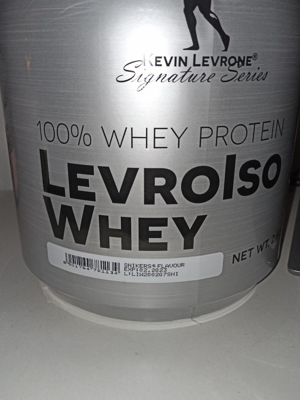Fotografie - LevroIso whey protein Snickers