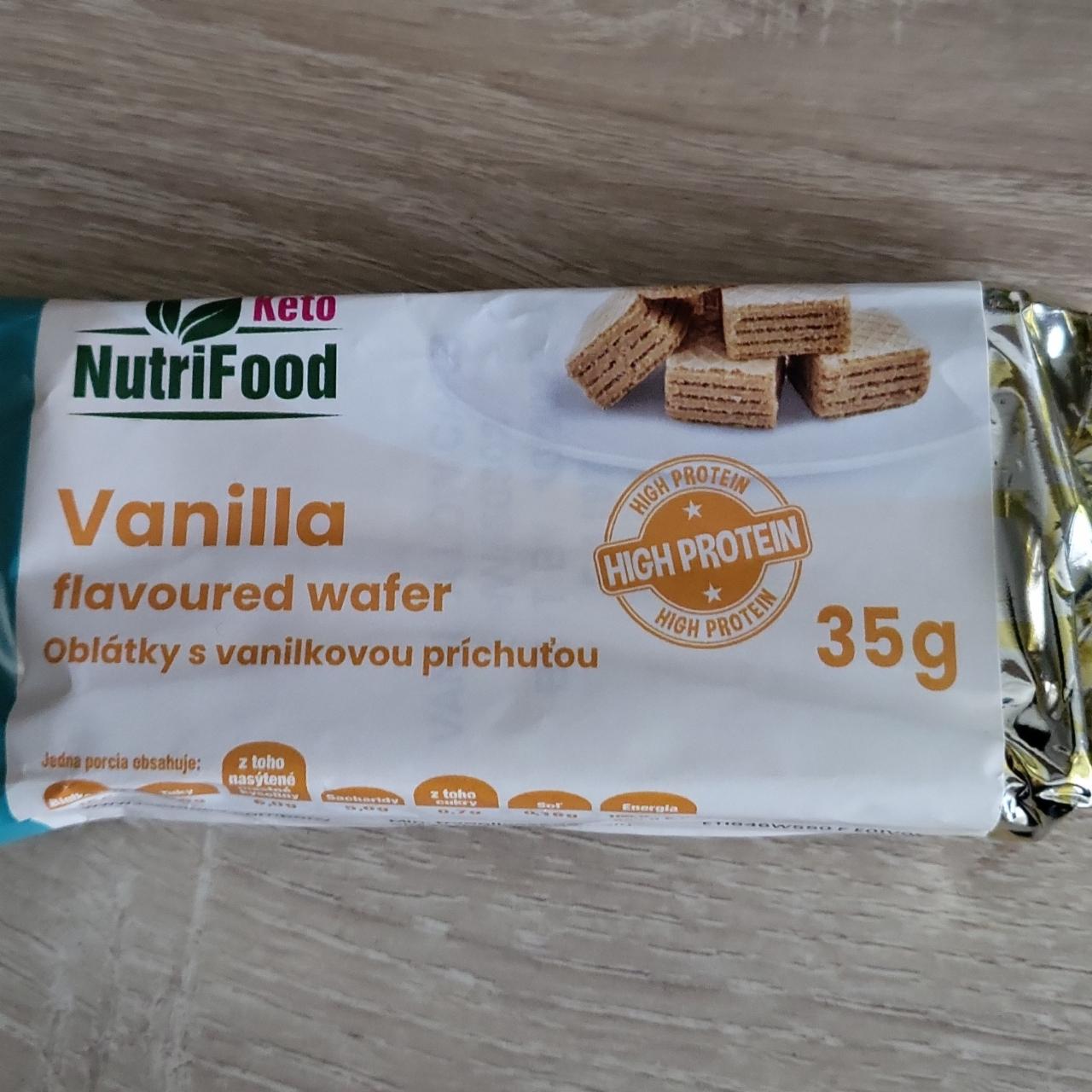 Fotografie - vanilla flavoured wafer