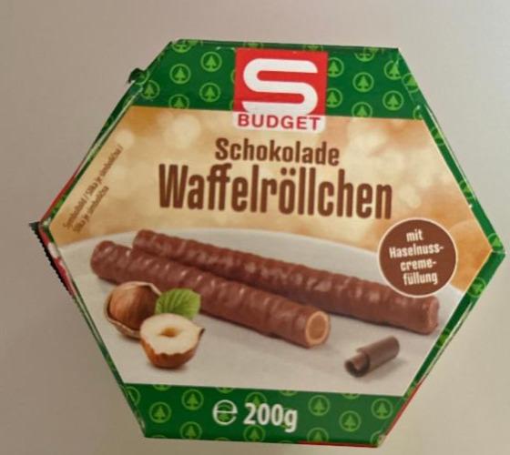 Fotografie - Schokolade Waffelrölchen S Budget