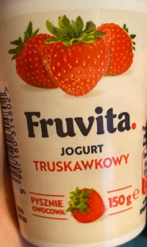 Fotografie - jahodový jogurt Fruvita