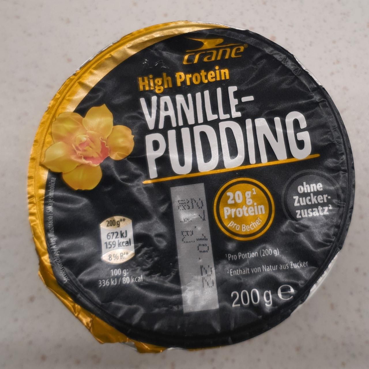 Fotografie - High Protein Vanille-Pudding Crane