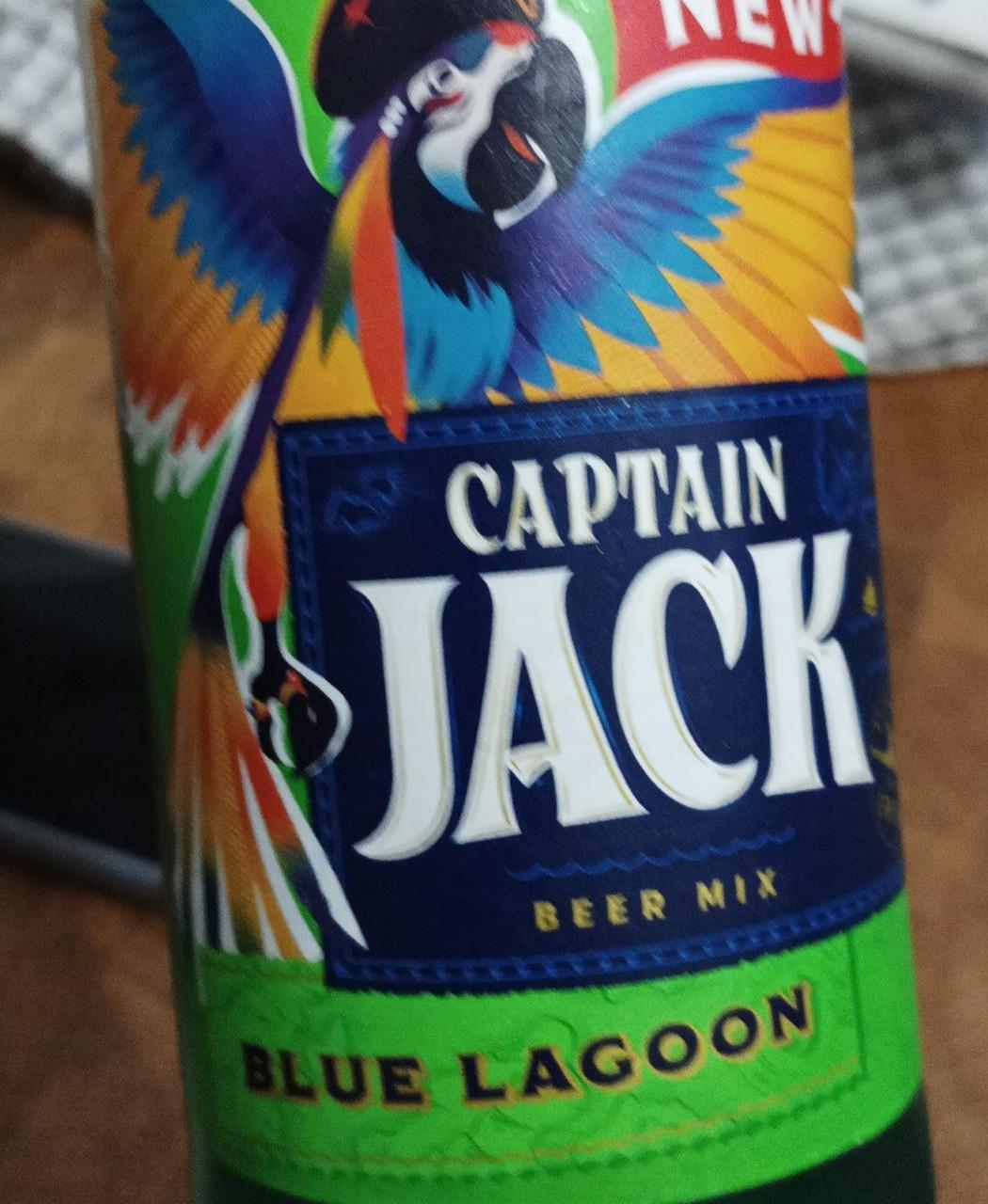 Fotografie - Blue Lagoon Beer Mix Captain Jack