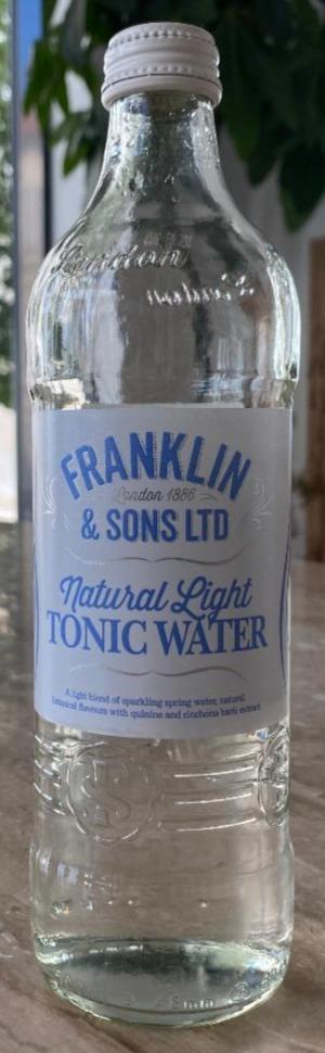 Fotografie - Natural Light Tonic Water Franklin & Sons ltd