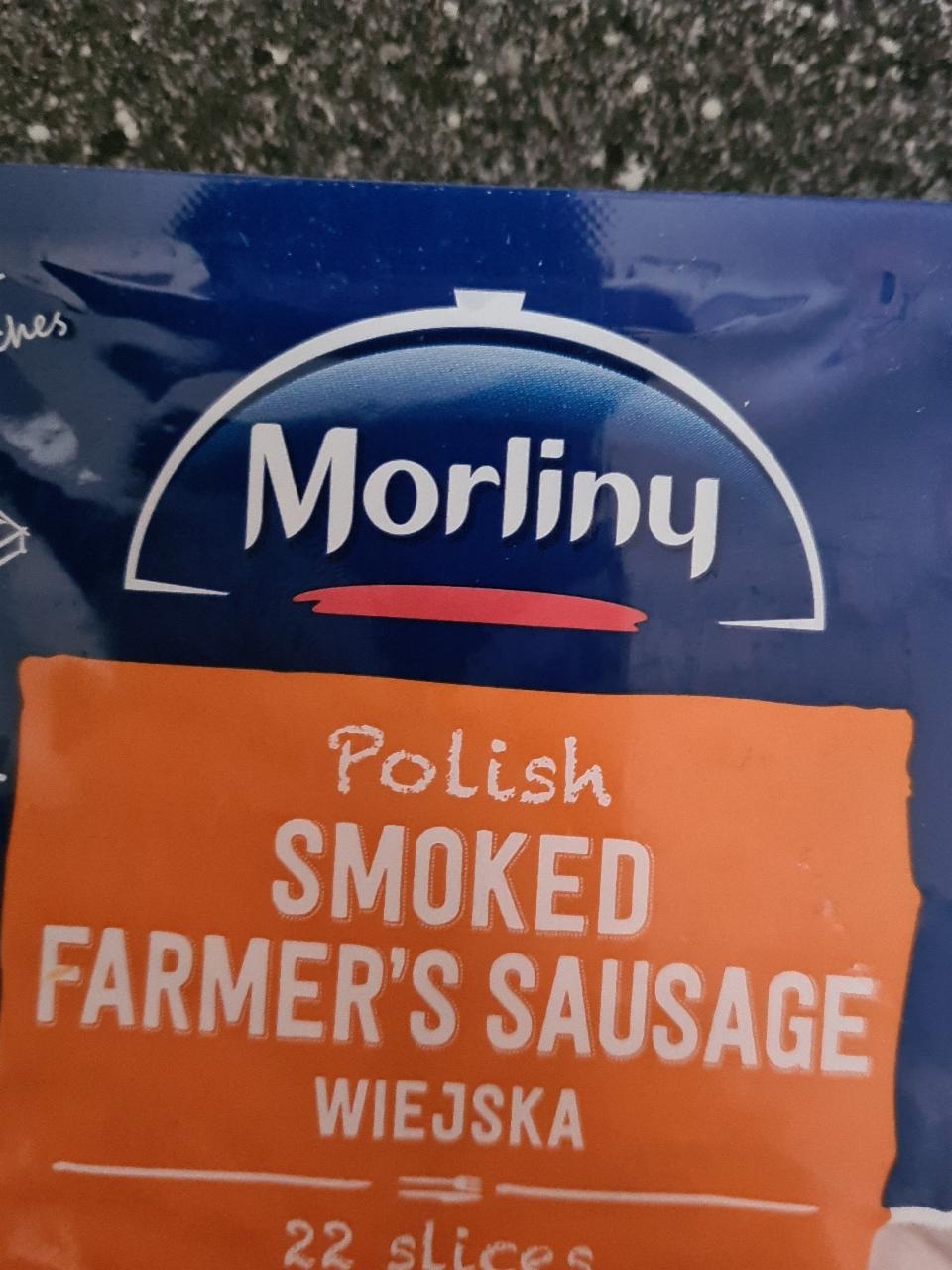 Fotografie - smoked farmers sausage morliny