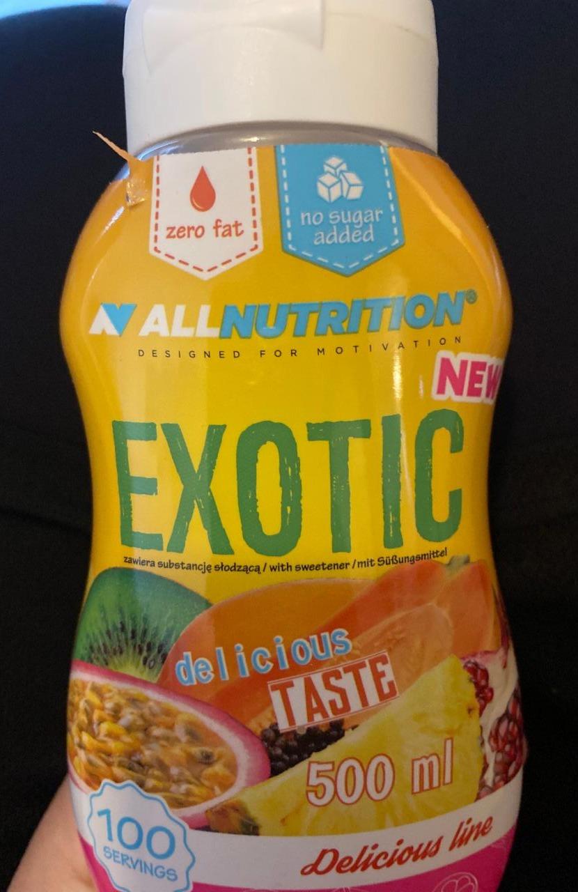 Fotografie - Exotic delicious taste Allnutrition