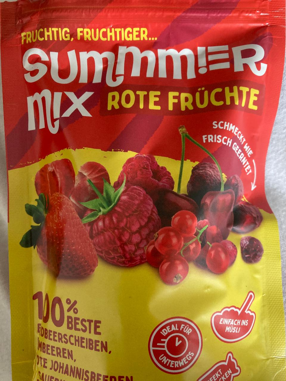 Fotografie - Summier mix Rote früchte