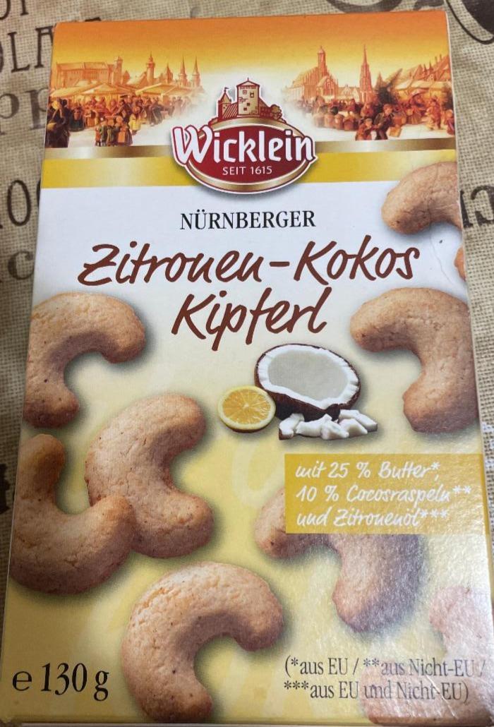 Fotografie - Nürnberger Zitronen-Kokos-Kipferl Wicklein