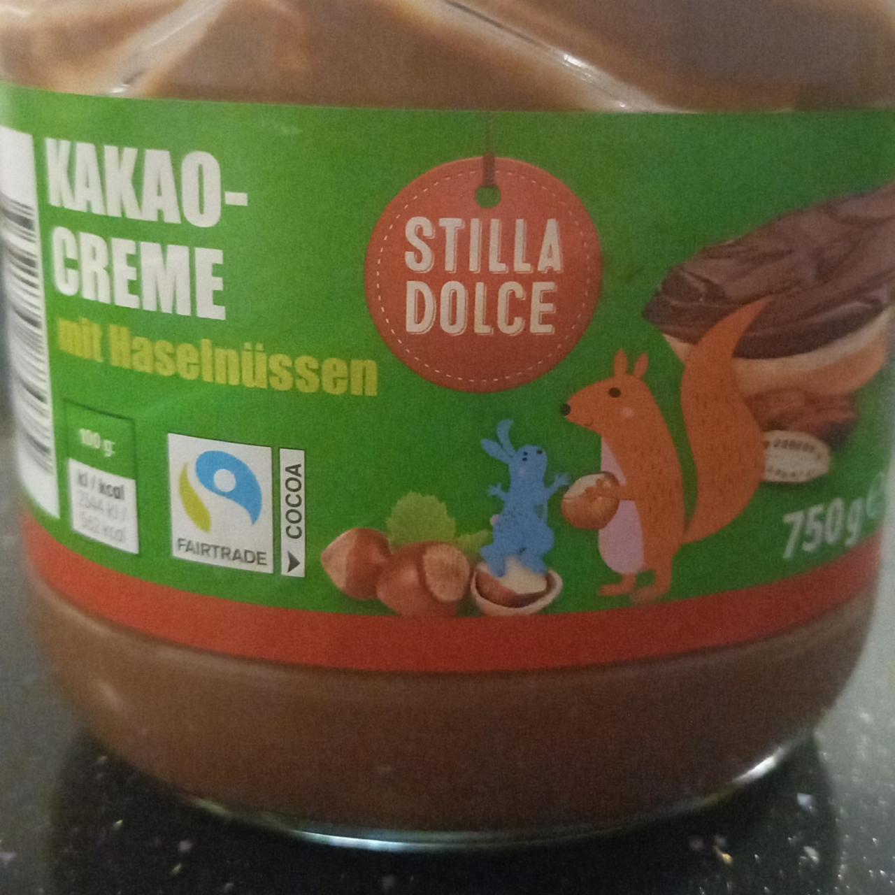 Fotografie - Kakao-Creme mit Haselnüssen Stilla Dolce