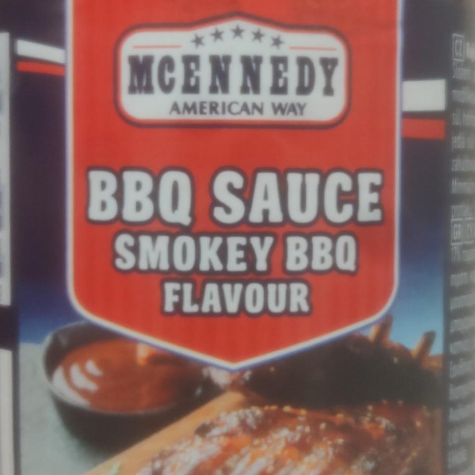 Fotografie - BBQ sauce smokey BBQ flavour McEnnedy American Way