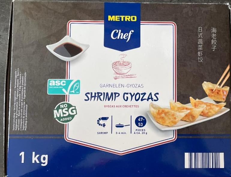 Fotografie - Shrimp Gyozas Metro Chef