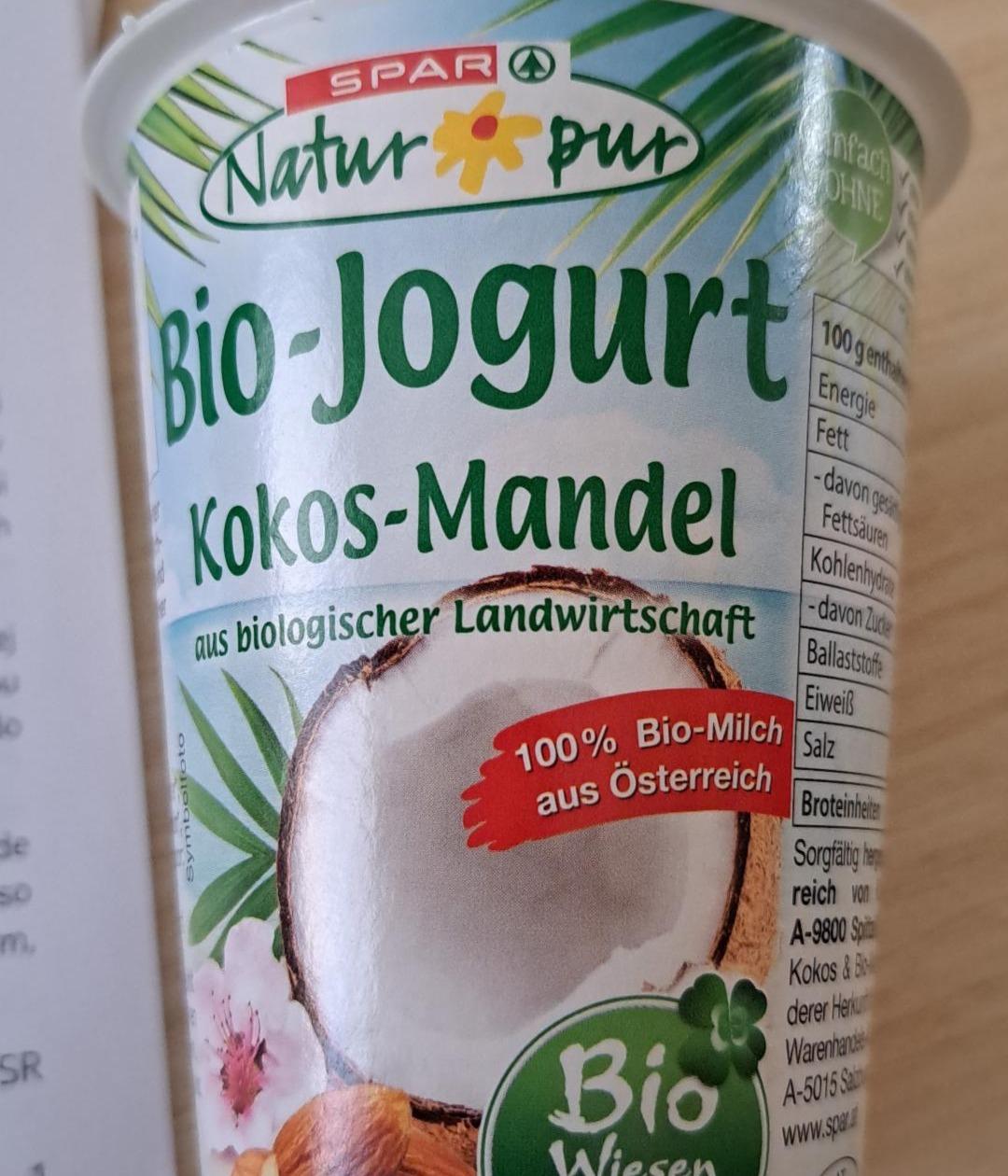 Fotografie - Bio - Jogurt Kokos - Mandel Spar Natur pur