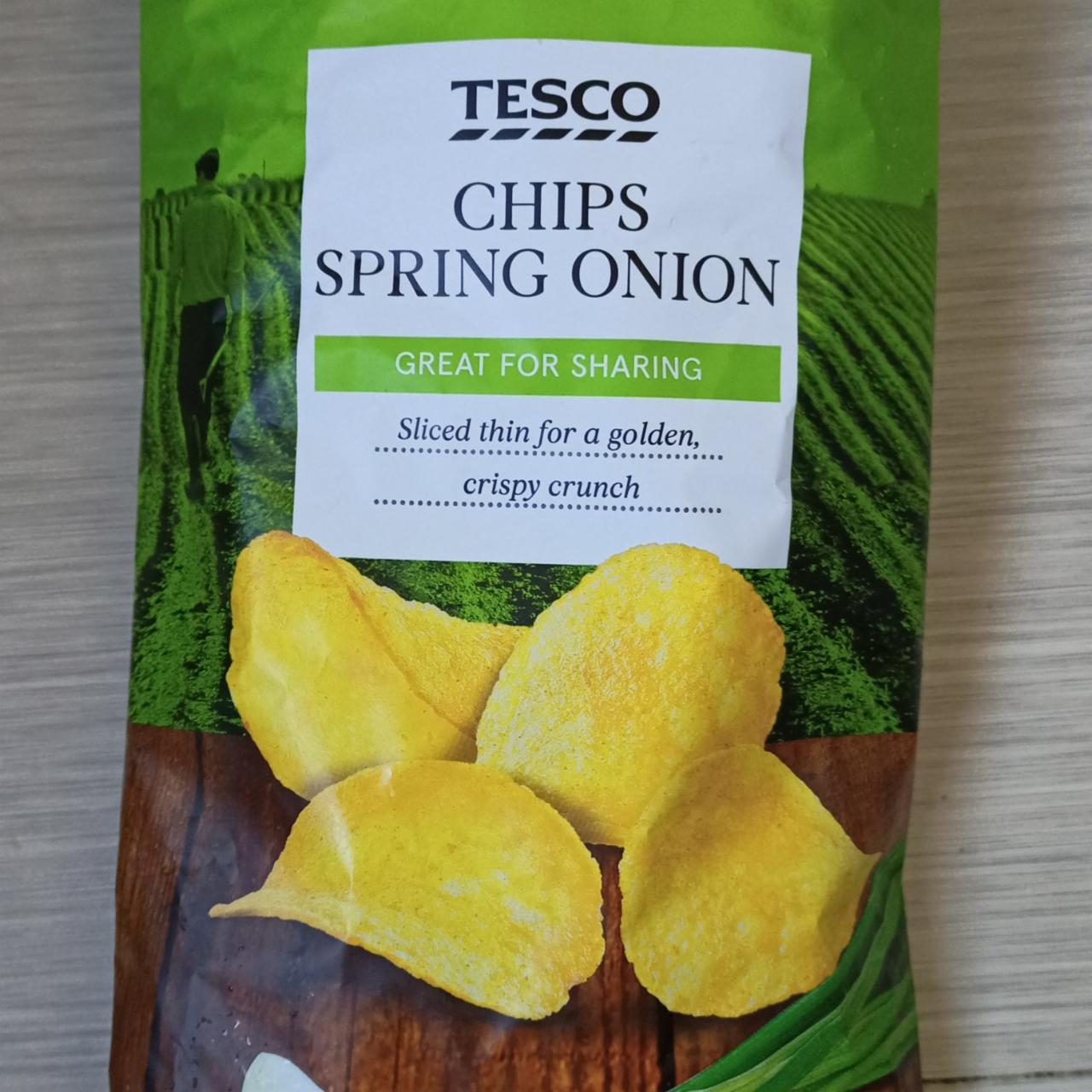 Fotografie - Chips Spring Onion Tesco