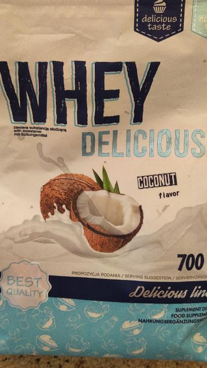 Fotografie - Whey delicious coconut protein