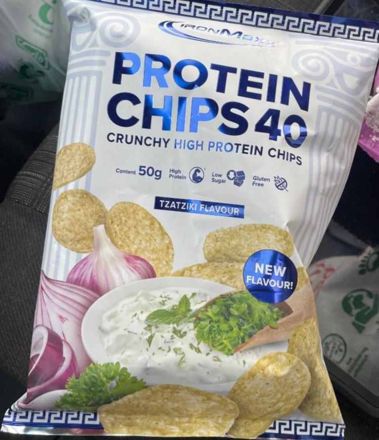 Fotografie - protein chips 40 tzatziki flavour