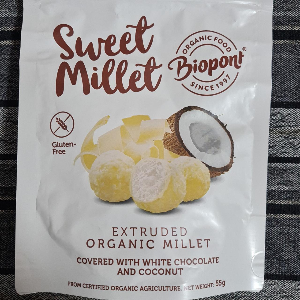 Fotografie - Extrudet Organic Millet White Chocolate & Coconut Sweet Millet