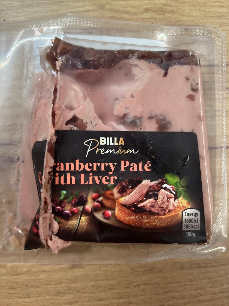 Fotografie - Cranberry Paté with Liver Billa Premium