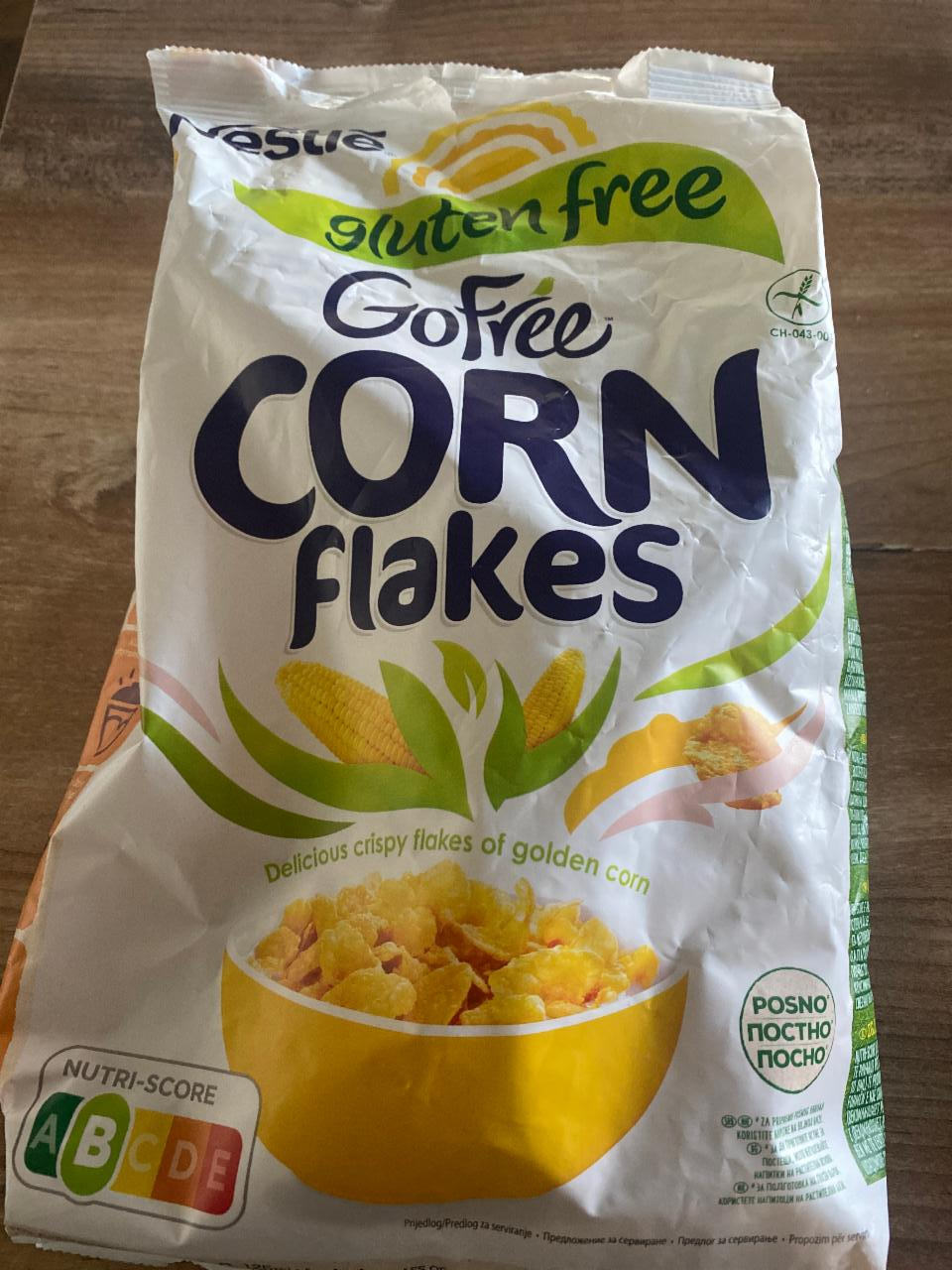 Fotografie - GoFree Corn flakes Nestlé