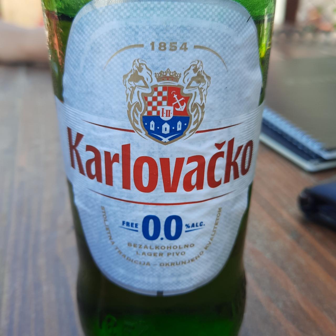 Fotografie - Pivo Karlovačko nealko 0,0%
