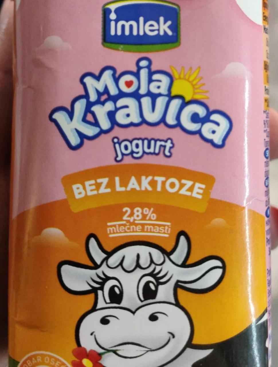 Fotografie - Moja Kravica jogurt bez laktoze 2.8% Imlek